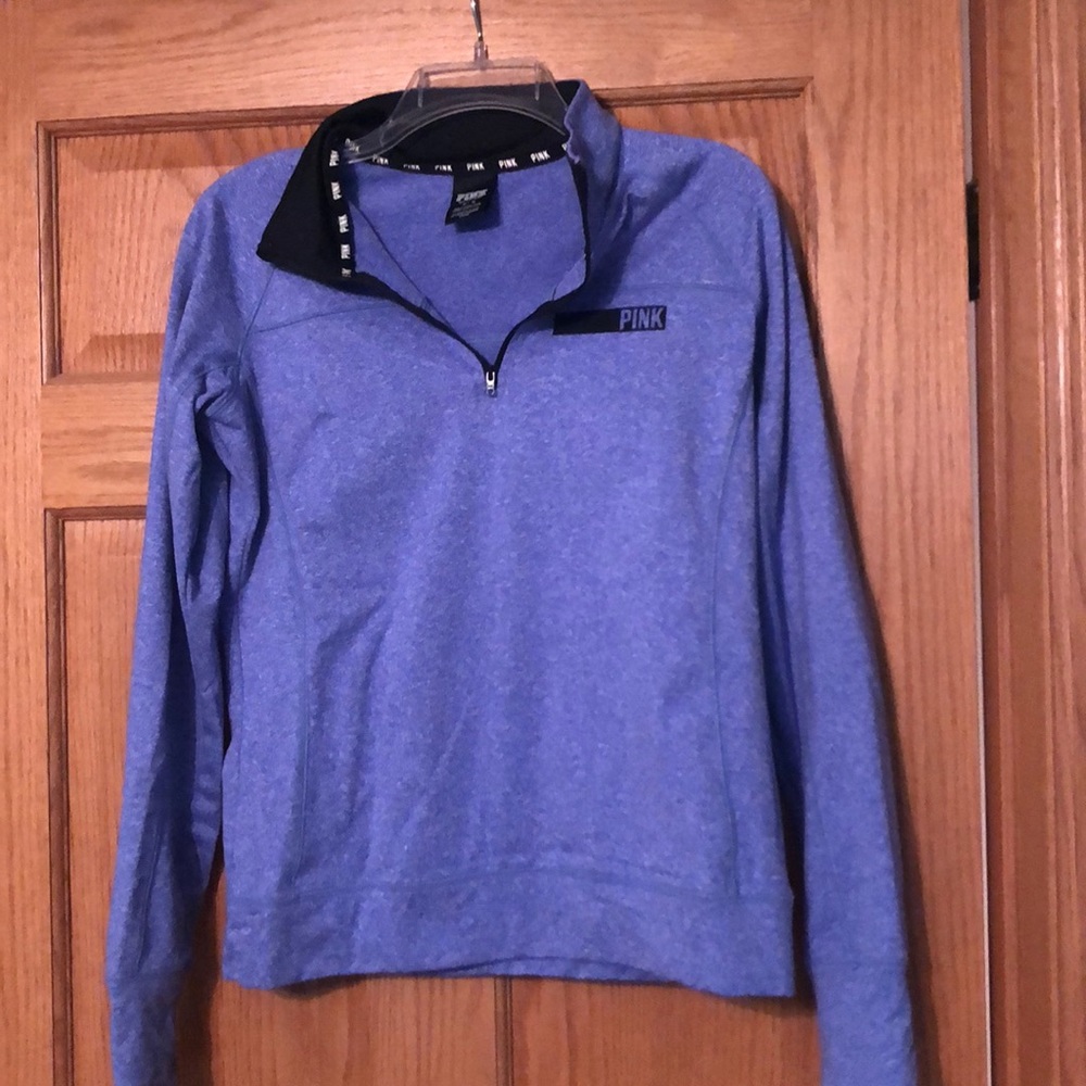 NWOT periwinkle 3/4 zip up fleece